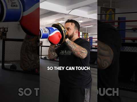 Hold Focus Mitts the Right Way!