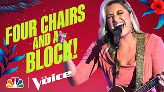 Morgan Myles Stuns Coaches with Leonard Cohen&#39;s &quot;Hallelujah&quot; | The Voice Blind Auditions 2022