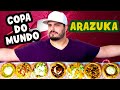 PROVANDO TODAS As ESFIHAS DA COPA DO MUNDO 2022 Do ARAZUKA