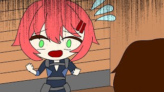 【手描き】またしてもパーカーにBOWデコイを投げてしまうみこち【ホロライブ/さくらみこ/バイオハザードリベレーションズ/35pな一味】