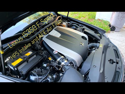 HPS Intake and AFE Air Filter installation - Lexus IS350 F Sport, Lexus GS350 and Lexus RC350