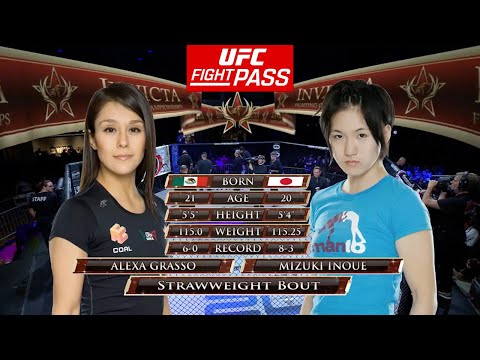 Alexa Grasso vs Mizuki Inoue full fight