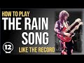 Rain Song - Led Zeppelin | Guitar Lesson