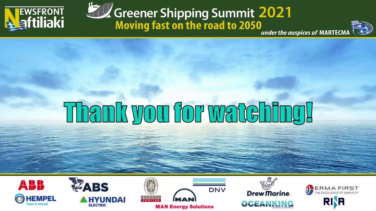 GREENER SHIPPING SUMMIT  2021