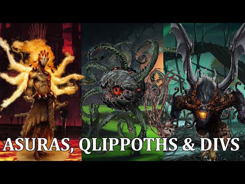 Pathfinder Religion Guide: Asuras, Divs and Qlippoths!