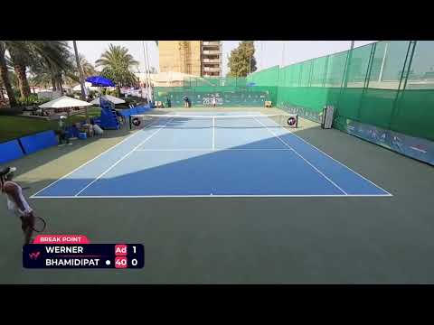 Caroline Werner vs Shrivalli Rashmikaa Bhamidipaty | W100 Dubai 2025 | Qualifying