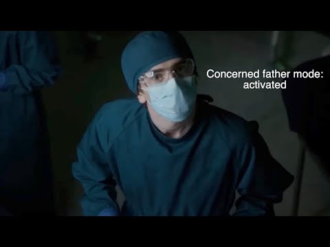 dr shaun murphy being a protective father for 2 minutes straight