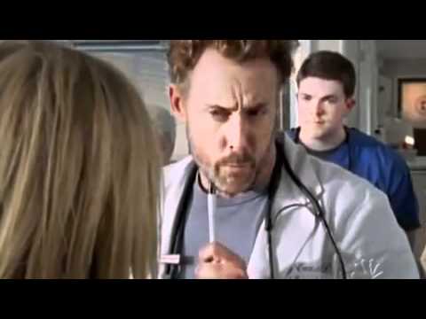 Scrubs - Dr Cox and Elliot are speaking German