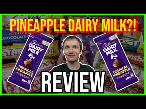 Cadbury Dairy Milk Tropical Pineapple Review