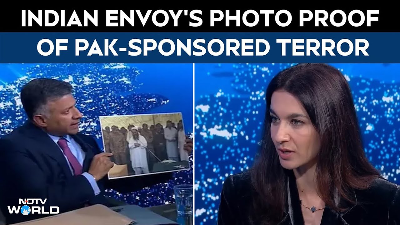 India Pakistan Conflict | "Look Who's Behind Him": India Envoy's Photo Proof Of Pak-Sponsored Terror