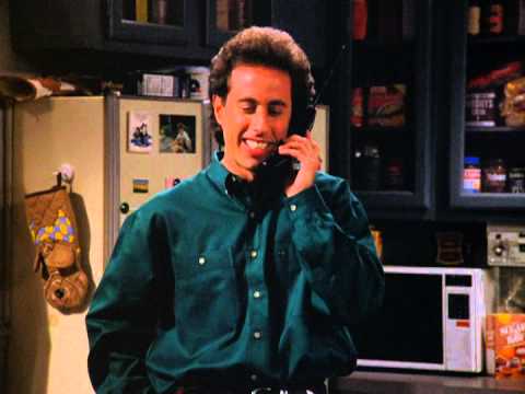 Seinfeld can't open the garage