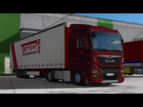 ETS 2 - Poland Rebuilding - MAN TGX 18.500 Euro 6 Low Deck - Trip: Elbląg - Wałcz