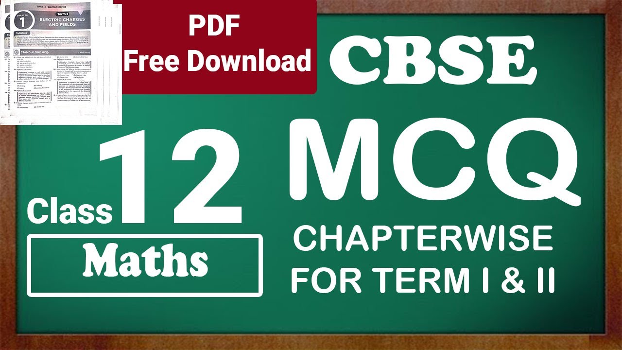 CBSE Class 12 Maths sample paper for Term 1 PDF Download for free || free sample paper for CBSE