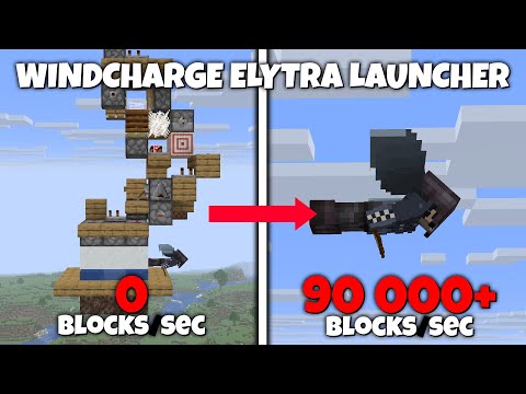 THE BEST ELYTRA LAUNCHER IN MINECRAFT - JAVA Tutorial