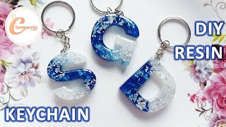 DIY Epoxy Resin Craft | Making Alphabet Letter Keychains | Simple Resin Crafts For BEGINNERS