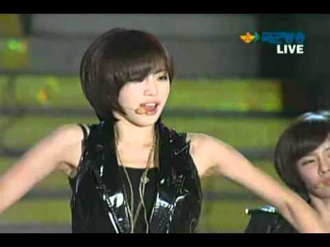 [Live] 100930 T-ara - I Go Crazy Because of You @ Armed Forces Broadcasting [4]