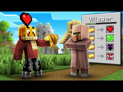 Minecraft mit 1 Herz, ABER man kann OP Herzen KAUFEN...