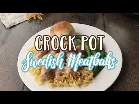 How to make: Crock Pot Swedish Meatballs