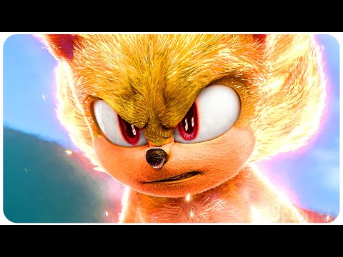 Sonic "Super Sonic Fights Robotnik" | Harcore Running Scene 4K ᴴᴰ