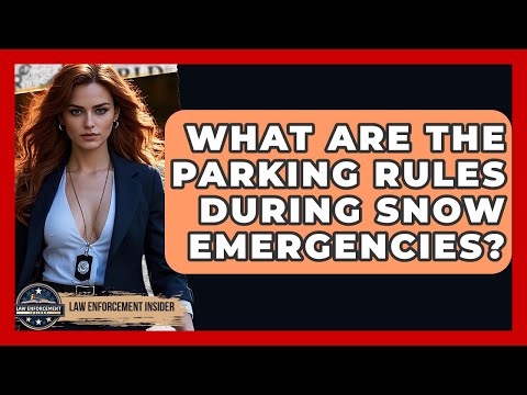 What Are The Parking Rules During Snow Emergencies? - Law Enforcement Insider