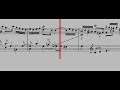 BWV 549 - Prelude & Fugue in C Minor (Scrolling)