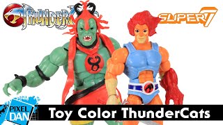 TOY COLORS LION-O & MUMM-RA | ThunderCats Ultimates Super7 Figure Review
