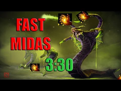 DoTa 2 FAST MIDAS Venomancer Patch 7.04 The Dire