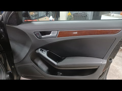 2009 AUDI A4 DOOR PANEL REMOVAL