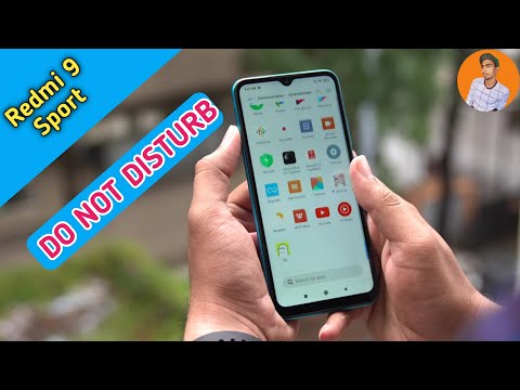How To Use Do Not Disturb in Redmi 9 Sport , Redmi 9 Sport Main Do Not Disturb Kaise Use Karen