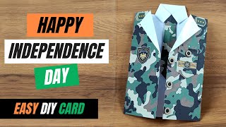 Limited Time Only: Create Stunning Camouflage Independence Day Cards/15th August craft for school