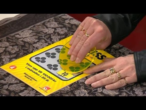 Yvonne skrapar Triss - Nyhetsmorgon (TV4)