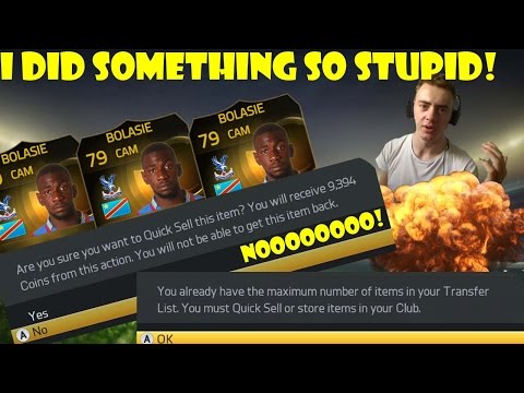 I had to QUICK SELL an extinct player!