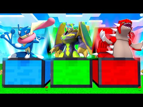 Dont Choose The Wrong CHEST In Minecraft Pokemon! (impossible)