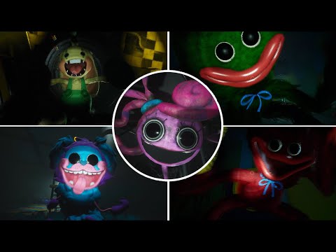 Poppy Playtime: Chapter 2 - All Bosses + Ending (4K 60FPS)