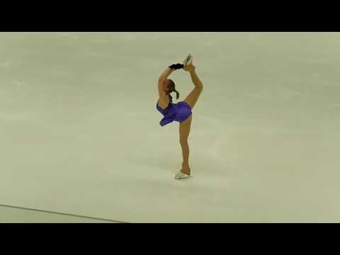 Elfrida Lande Lundqvist Junior A SP 37,64 p LKF-Trofén 2019 01 19