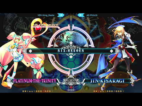 "BBR" BlazBlue CF AT BAVARIA BURST OVERTURE I - VDV King Rasta vs AD Phils3r