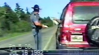 The Calmest Cop Ever Gives The Angriest Motorist a Ticket - 1992