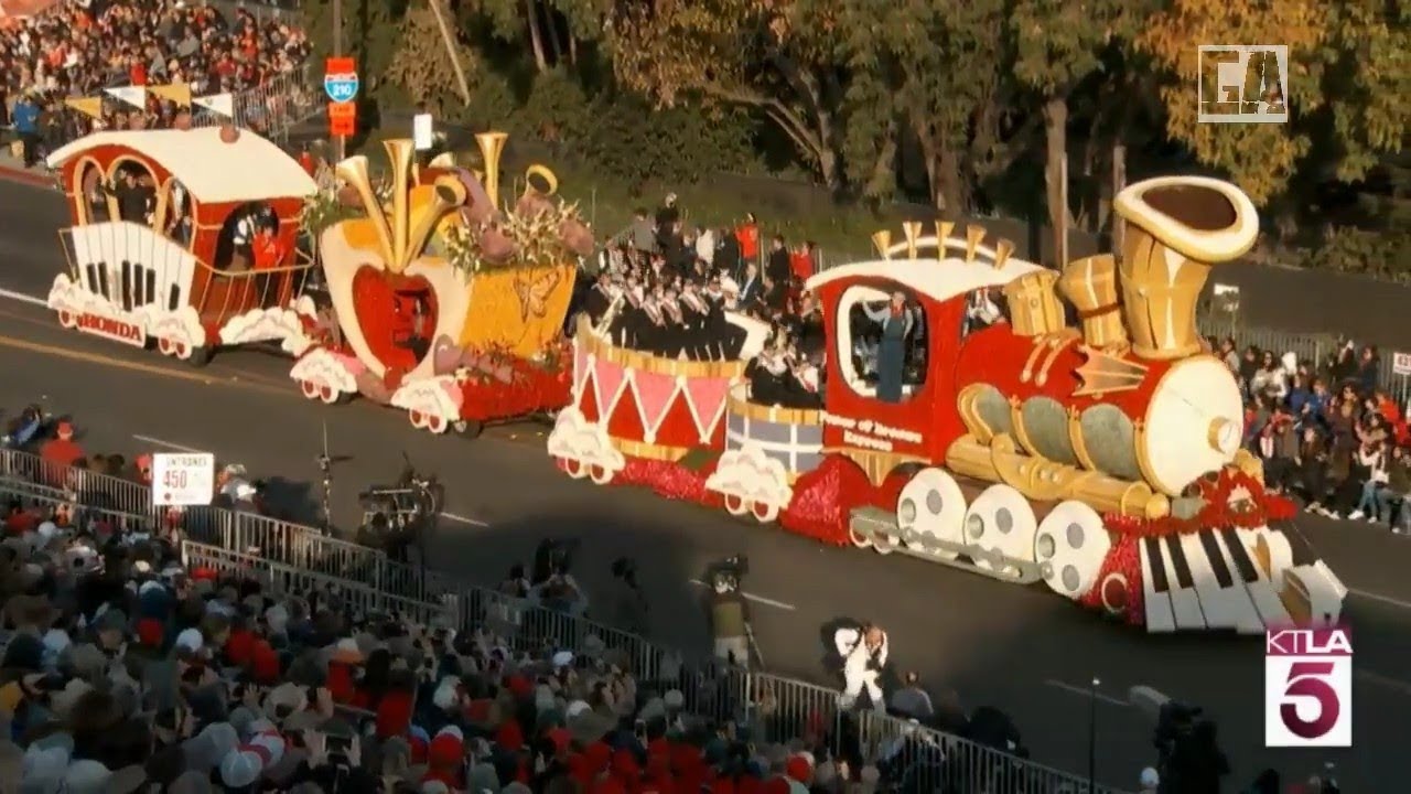 LIVE : 129th Rose Parade in California - 2018 Happy New year