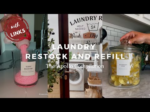 Laundry Restock and Refill (with links) | The Apollo Compilations