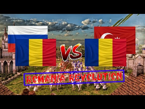Wars of Revolution  ( Russian/romania vs Ottoman/Romania )  Age of empires 3