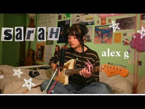 sarah by alex g - cover