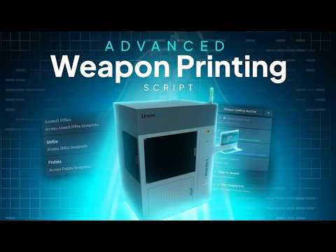 Mythic Studios | Advanced Weapon Printing System