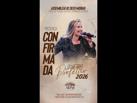 CULTO ONLINE: JANEIRO PROFÉTICO! l PENÚLTIMA UNÇÃO!!!