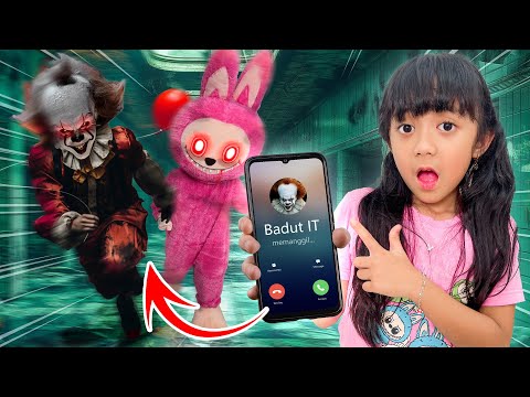 SAMANTHA DITERROR BADUT LABUBU SAMA BADUT IT SERAM !! KOMPILASI 1 JAM