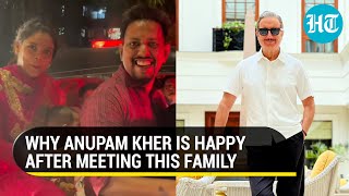 Anupam Kher shares video of chat with ‘sweet’ family on Eid in Mumbai. Here's what happened