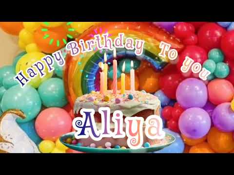 Aliya Birthday 🎂/ happy birthday song