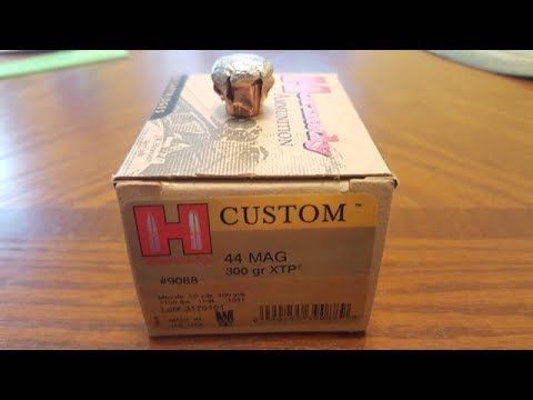 You DON'T Need 8 INCHES!...Barnes Vor-TX vs Hornady Handgun Hunter .44 Magnum AMMO Test!