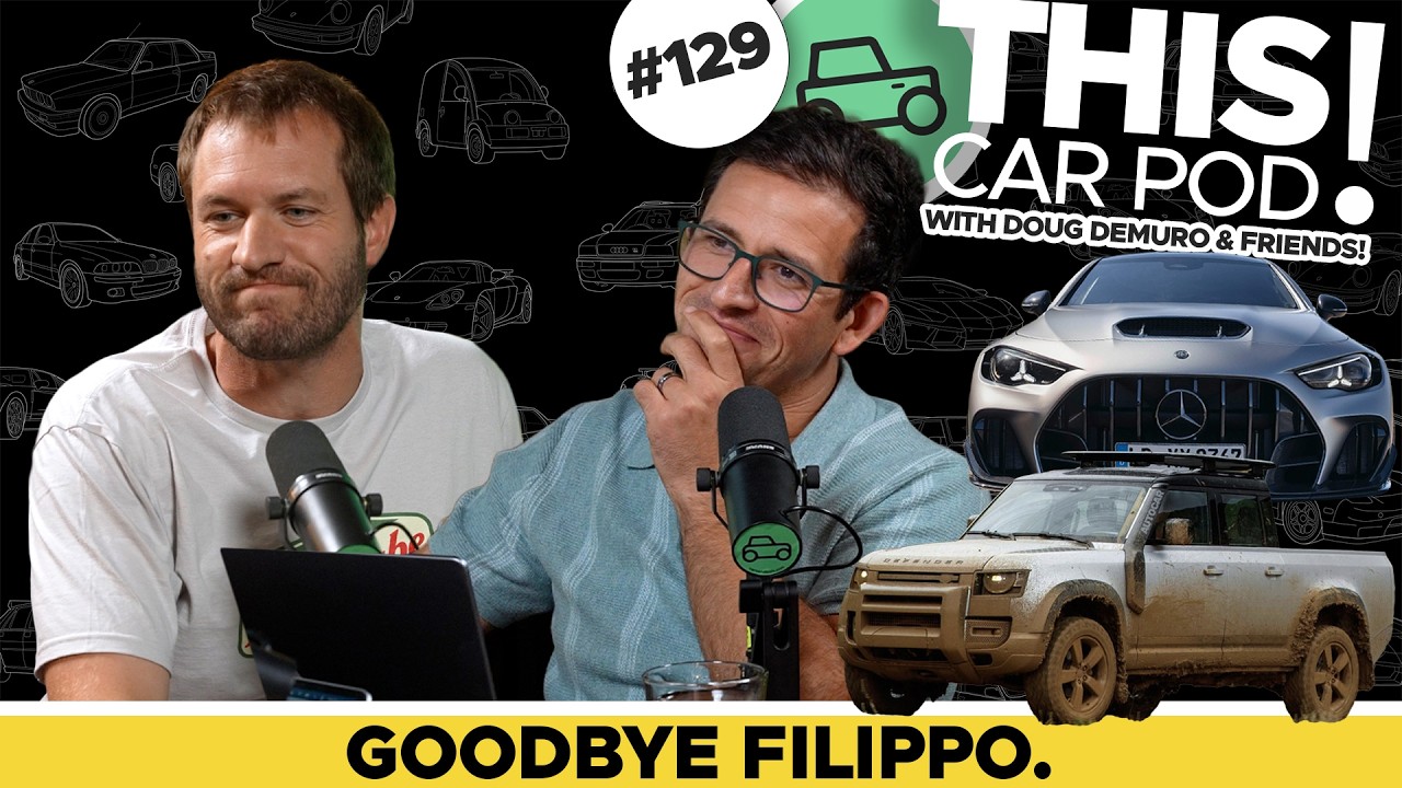 Saying Goodbye to Filippo. THIS CAR POD! EP129