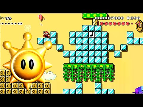Super Mario Maker 2 🔧 Isle Delfino - Recreated 🔧 SeanDreyer