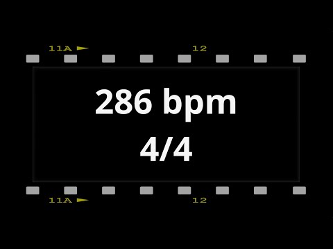 4/4 Metronome - 286 BPM 🎵